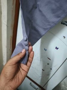 Pure Cotton Ash Colour Xl Pants For Women