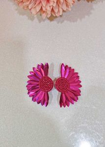 🌻Half Sunflower Flower Earrings