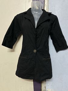 Pintrest Designer black formal coat