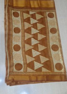 Tissue Light Weight Saree For Daily Use