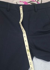 Uniqlo Bootcut Style Navy Blue Trouser