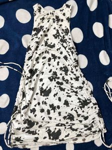 Cow Print Mini Dress