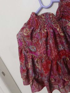 Printed Skort