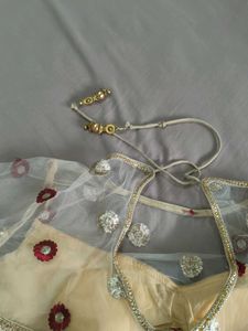 Embroidered Golden Blouse