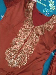 Embroidered Kurta Set