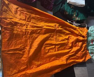 orange skirt