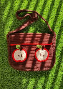 Crochet Apple 🍎 Sling Bag