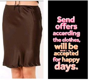 Zara Very Stylish Satin Skirt