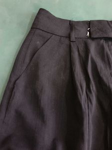 High-Waisted Black Shorts