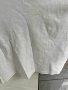 White crop top