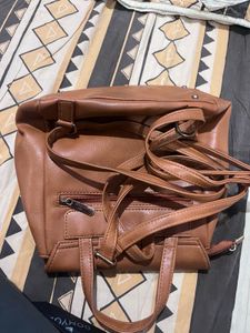 Never Used Tan Backpack