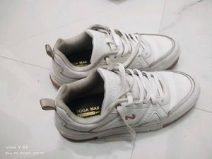 White Casual Sneakers