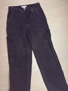 Forever 21 Black Cargo Pants