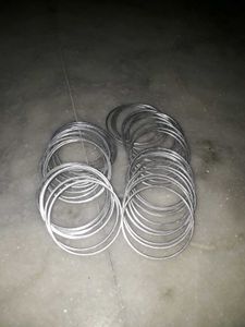 Silver Metal Bangles Set