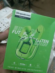 Ultra Pods Max Earbuds Transparent Earbud