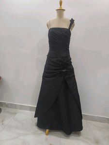 Elegant Black Ethnic Gown