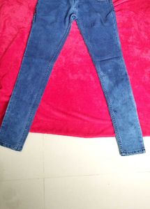 High Waisted Denim Jeans