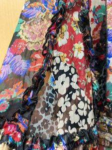 Chiffon Full Flared Beautiful Dress