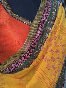 Elegant Yellow Saree