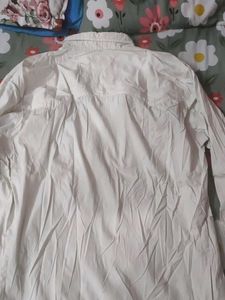 White Long Sleeve Button Down