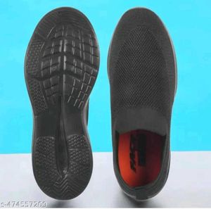 Comfy Black Slip-On Sneakers