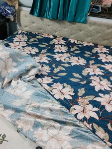 floral print bedsheet