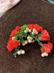 Party wear Flower Bun