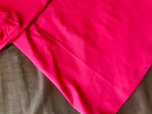 Trendy Pink Off-Shoulder Top