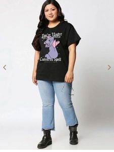 2xl Marie Cat Graphic Boyfriend Tshirt For Woman