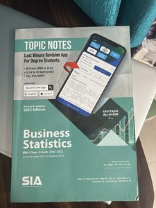 Business Statistics - BBA