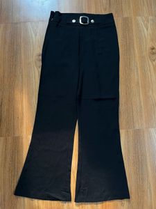 Belted Formal Flare Pants ( No Defects )