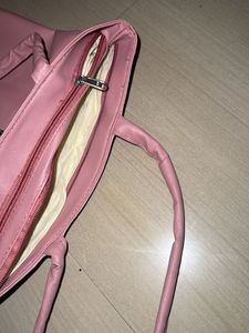 Pink Paris college Tote Bag