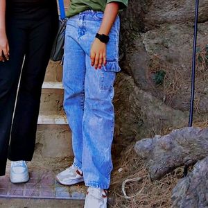 Diesel Cargo Denim Jeans For Girls 👖