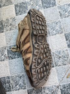 Brown Leather Hiking Shoe