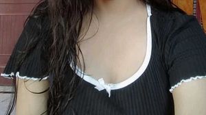 Cute Black Ruffle Top