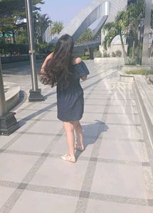 Half Shoulder Dress
