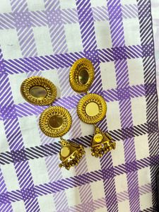 Vintage Gold Earrings