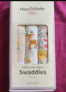 COMBO haus and kinder Swaddles - Pampers Diapers S