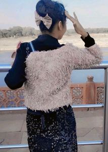 Large Bowl Gillter Alligator Hair Clip For Girls