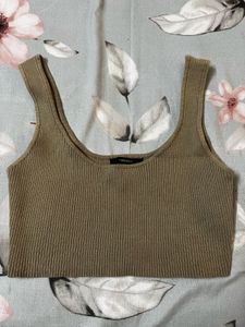 Forever 21 Ribbed Crop Top