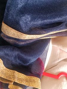 🧣🧣2 Set Of Dupatta , One Blue And  White