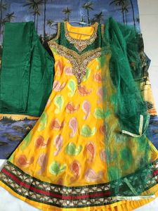 Yellow Frock Suit...