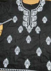 Women's Black Kurti