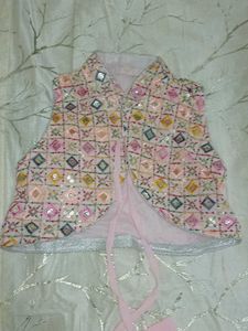 Embroidered Ethnic co ord set- kurti set