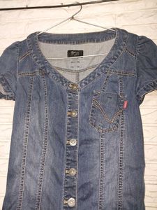 ONLY Denim Bodycon Dress