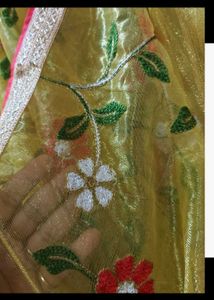 brand।new kid&#39;s Saree with blouse