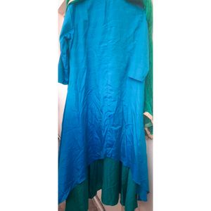 Double LAYERED DRESS with Dupatta