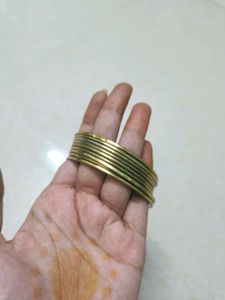 Metal &amp; Clay Bangles Combo