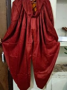 Embroidered Mustard patiyala set