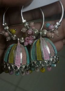 Bag+earrings Combo!!!!!both super Neww For Jst 120